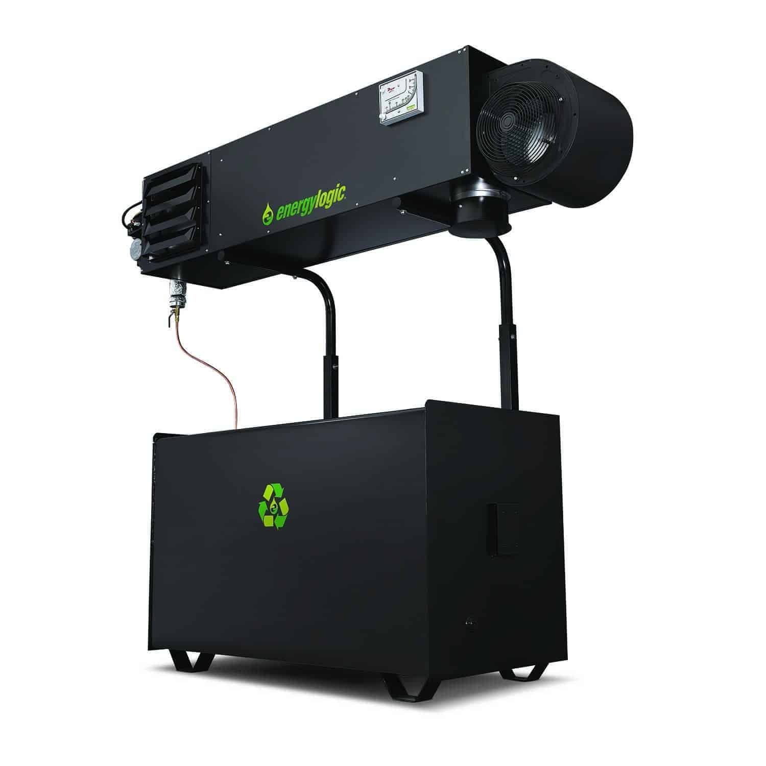 EnergyLogic EL 200H Waste Oil Heater Complete System With 250 Gallon Tank